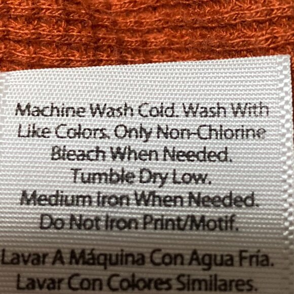 Bundle of 2 size XL, long sleeve, waffle knit shirts. - Picture 8 of 15